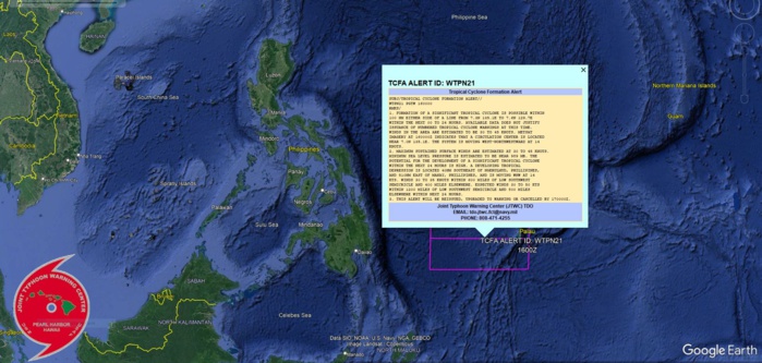 Tropical Cyclone Formation Alert issued for Invest 91W// Invest 92W//Remnants of TC 03P(JASPER)// 1606utc