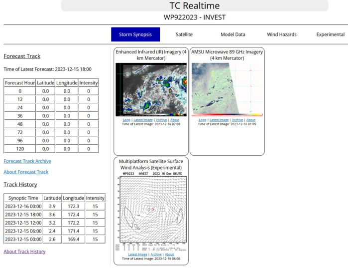 Tropical Cyclone Formation Alert issued for Invest 91W// Invest 92W//Remnants of TC 03P(JASPER)// 1606utc