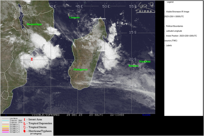 South Indian Ocean likely to get active next 10 days// Invest 95S// Invest 97A// 3012UTC South Indian Ocean likely to get active next 10 days// Invest 95S// Invest 97A// 3012UTC