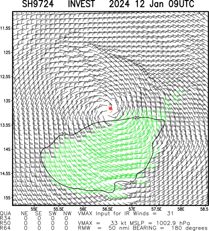 Invest 97S: Tropical Cyclone Formation Alert issued, intensifying while approaching MAURITIUS/REUNION islands//Invest 98S//1209utc