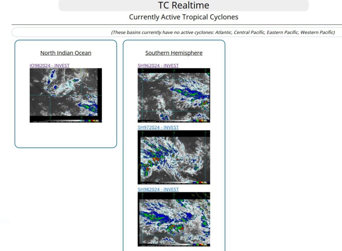 Invest 97S is expected to intensify next 72h  gradually approaching the Mascarene islands//1106utc