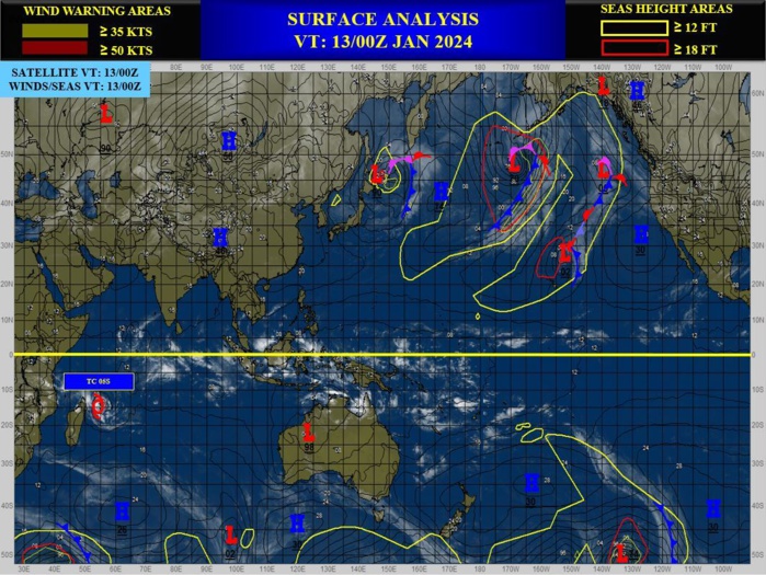 TC 05S(BELAL) should be intensifying more than 50 knots/72hours while dangerously approaching REUNION & MAURITIUS  islands//1303utc