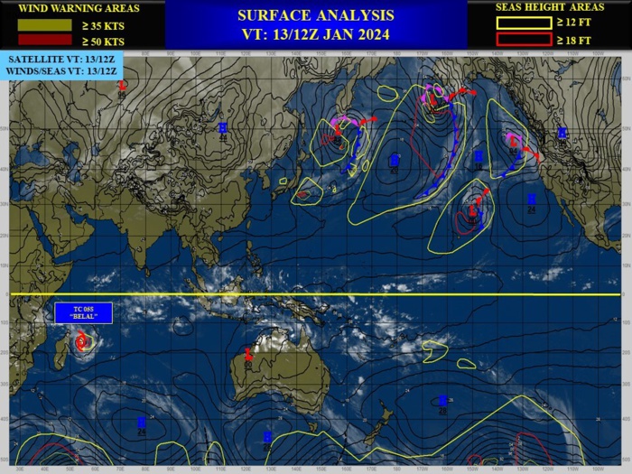 TC 05S(BELAL) is forecast to hit REUNION island by 48h with gusts potentially over 200km/h//1315utc