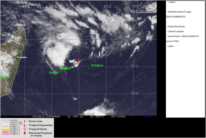 TC 06S(ANGGREK)// TC 07P// Invest 92S// Invest 99S// 2309utc updates