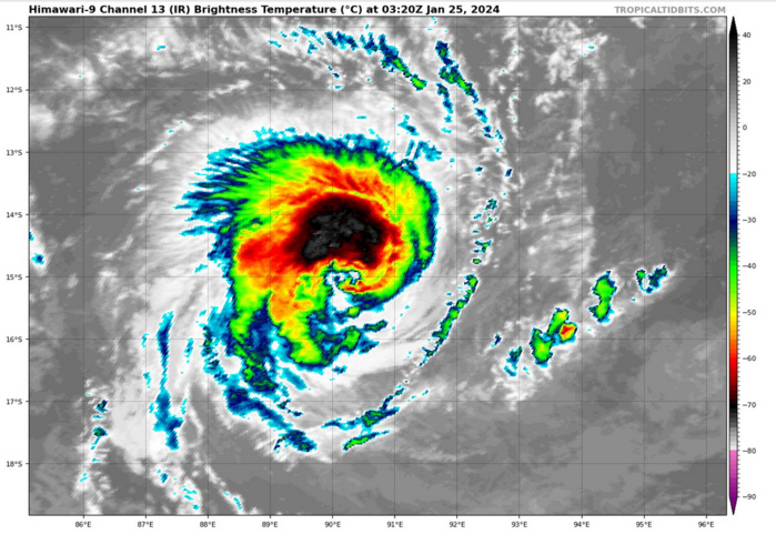 TC 07P(KIRRILY) landfall close to TONWSVILLE//TC 06S(ANGGREK) to reach CAT 3 US within 72H//TC 08S(CANDICE) intensifying//2503utc