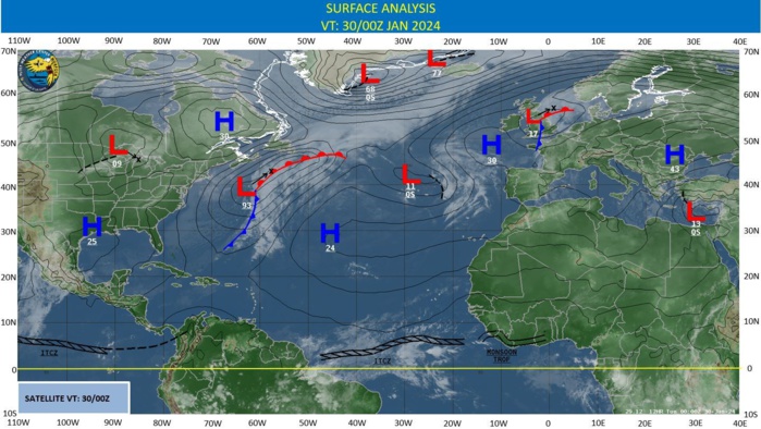 TCFA for INVEST 93S// TC 06S(ANGGREK) becoming ET after peak intensity at CAT 4 US// INVEST 93W// 3015utc
