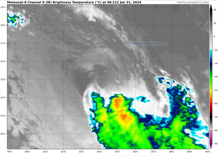  Long-lived ex CAT 4 06S(ANGGREK)// TC 09S update// Invest 93W// Invest 94P//3 Week Tropical Cyclone Formation Probability//3109utc