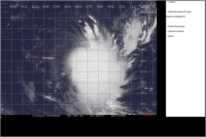  Long-lived ex CAT 4 06S(ANGGREK)// TC 09S update// Invest 93W// Invest 94P//3 Week Tropical Cyclone Formation Probability//3109utc