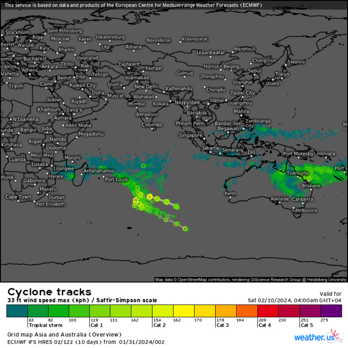 Long-lived ex CAT 4 06S(ANGGREK)// TC 09S update// Invest 93W// Invest 94P//3 Week Tropical Cyclone Formation Probability//3109utc Long-lived ex CAT 4 06S(ANGGREK)// TC 09S update// Invest 93W// Invest 94P//3 Week Tropical Cyclone Formation Probability//3109utc