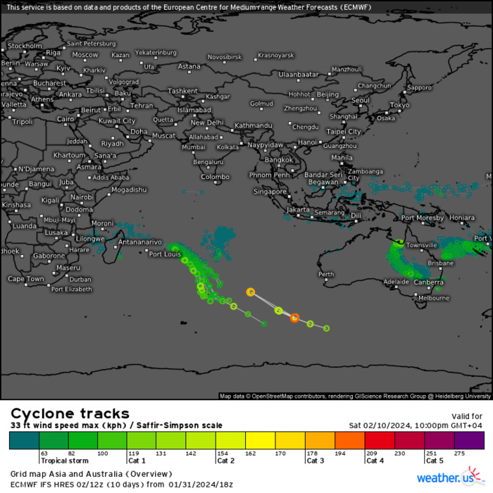 TCFA issued for 07P(KIRRILY) poised to make a brief come-back//TC 09S update//Invest 94P// 01/03UTC TCFA issued for 07P(KIRRILY) poised to make a brief come-back//TC 09S update//Invest 94P// 01/03UTC
