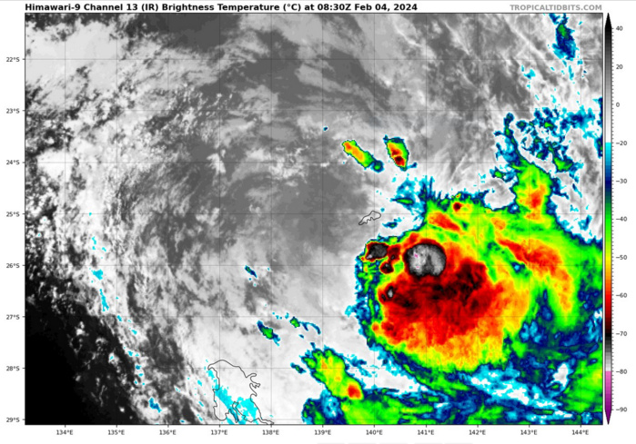 INVEST 95P up-graded to MEDIUM// OVERLAND Remnants of TC 07P(KIRRILY)//INVEST 94P// 0409utc