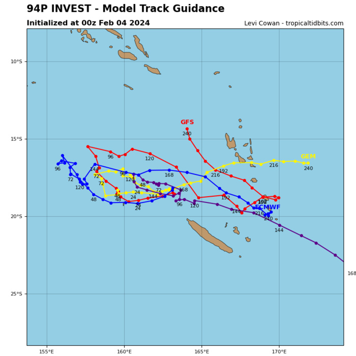 INVEST 95P up-graded to MEDIUM// OVERLAND Remnants of TC 07P(KIRRILY)//INVEST 94P// 0409utc