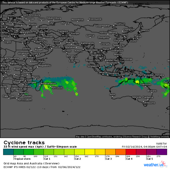 TCFA for INVEST 98P//TC 10P(NAT) update//INVEST 94P//INVEST 97P// 3 Week Tropical Cyclone Formation Probability// 0618utc