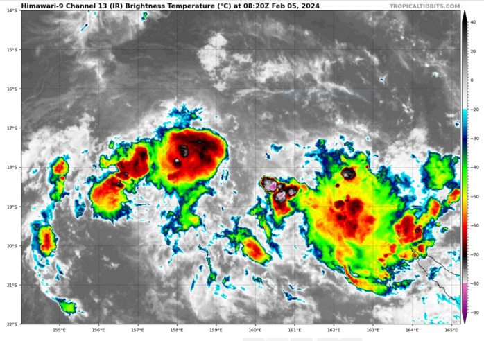 Tropical Cyclone Formation Alert issued for INVEST 95P//INVEST 94P//INVEST 97P//07P(KIRRILY overland remnants// 0509utc
