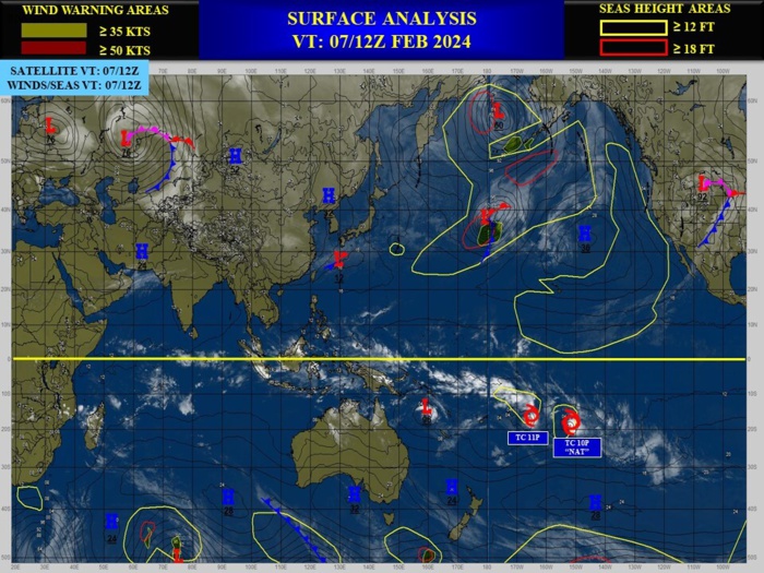 TC 11P// TC 10P(NAT)// INVEST 94P// INVEST 97P// INVEST 99S// 0715utc updates