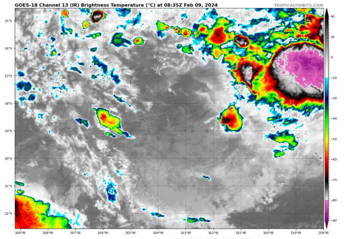 TC 12P//Remnants of TC 11P(OSAI)// 10P(NAT) Subtropical// INVEST 90S// 10 DAY ECMWF Storm Tracks//0909utc