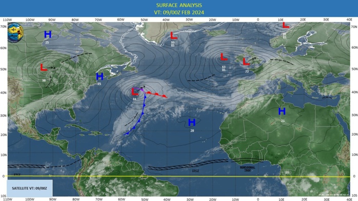 TC 12P//Remnants of TC 11P(OSAI)// 10P(NAT) Subtropical// INVEST 90S// 10 DAY ECMWF Storm Tracks//0909utc