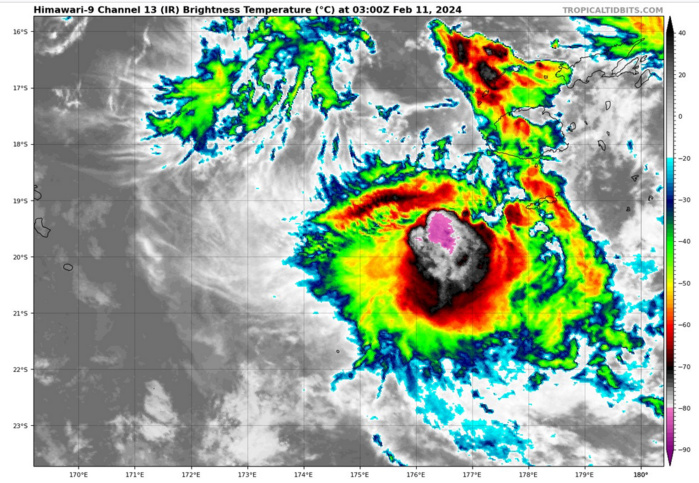 TC 12P// INVEST 90S// INVEST 91P//10 DAY ECMWF Storm Tracks// 1103utc TC 12P// INVEST 90S// INVEST 91P//10 DAY ECMWF Storm Tracks// 1103utc
