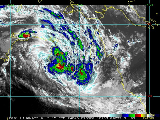 INVEST 90S// INVEST 93S// INVEST 94P//10 DAY ECMWF Storm Tracks//1503utc