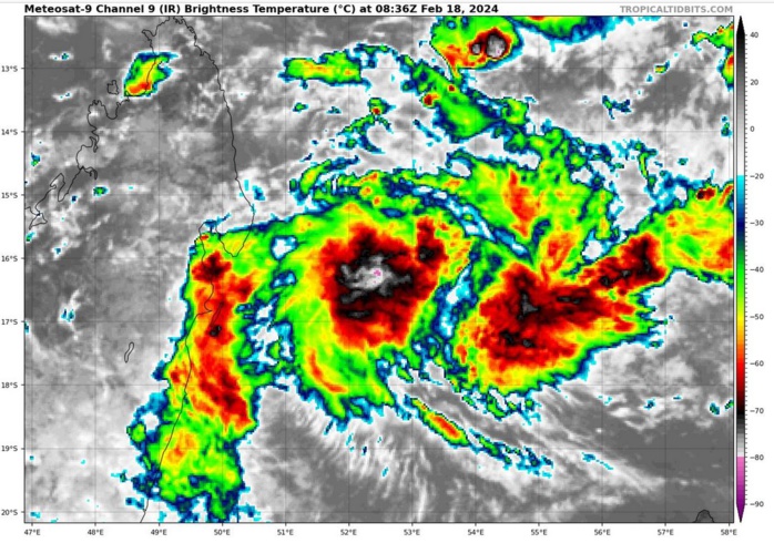 TC 13S(DJOUNGOU) peaks as a powerful CAT 4 US//TCFA issued for INVEST 95S//10 Day ECMWF Storm Tracks//1809utc