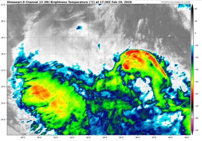 Rapid Update: TC 13S(DJOUNGOU) subtropical//TC 16S(ELEANOR)//Overland TC 14P(LINCOLN)//INVEST 96P//INVEST 97P//1921utc