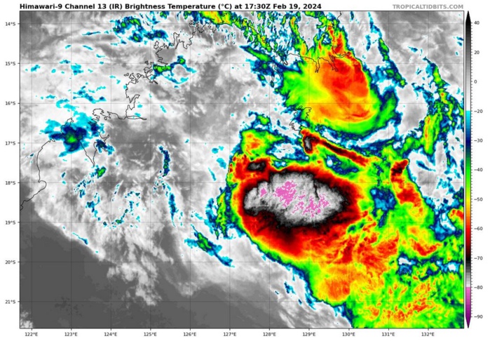 Rapid Update: TC 13S(DJOUNGOU) subtropical//TC 16S(ELEANOR)//Overland TC 14P(LINCOLN)//INVEST 96P//INVEST 97P//1921utc