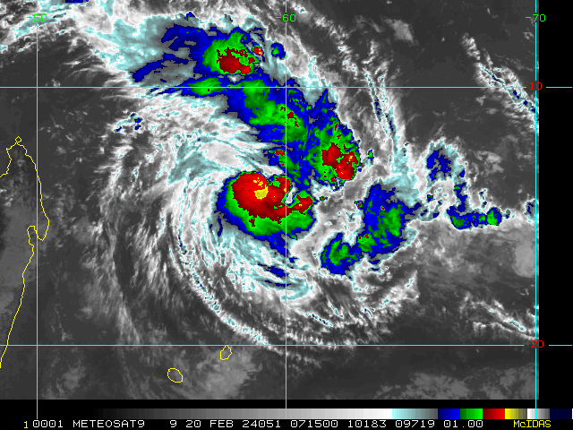 UPDATE: TC 16S(ELEANOR) possible Rapid Intensification next 24/36H while gradually approaching MAURITIUS//TC 14P// 2006utc