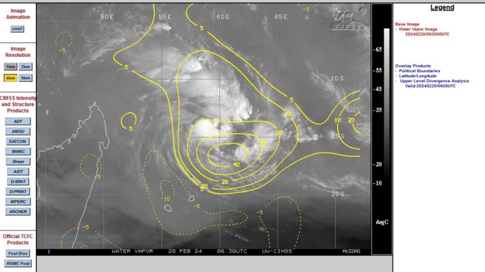 UPDATE: TC 16S(ELEANOR) possible Rapid Intensification next 24/36H while gradually approaching MAURITIUS//TC 14P// 2006utc