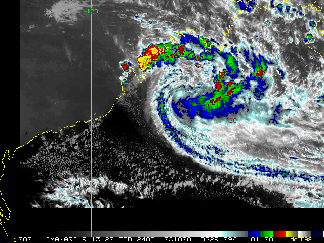 UPDATE: TC 16S(ELEANOR) possible Rapid Intensification next 24/36H while gradually approaching MAURITIUS//TC 14P// 2006utc