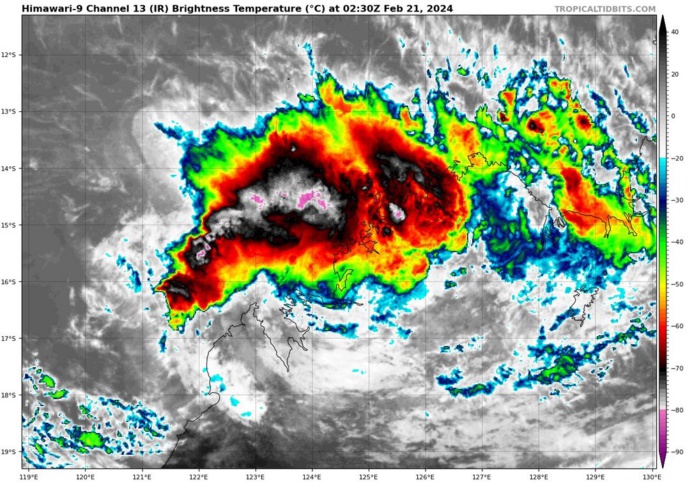 TC 16S(ELEANOR) to intensify next 48h gradually approaching MAURITIUS//TC 14P//3 Week Tropical Cyclone Formation Probability//2103utc