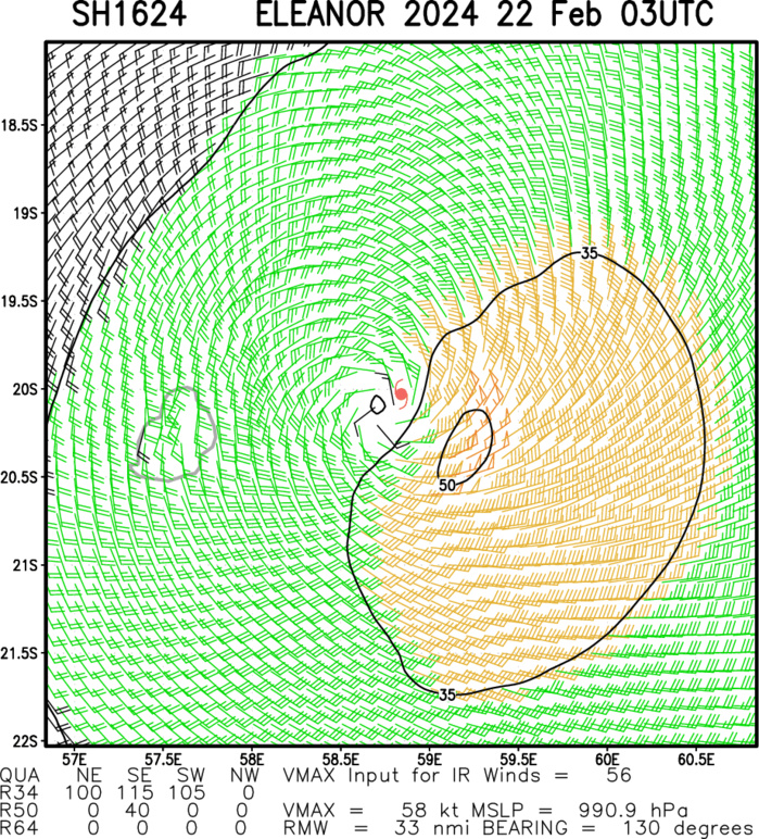 TC 16S(ELEANOR) peaking within 12H tracking East of MAURITIUS// TC 14P(LINCOLN) intensifying gradually next 36H//2203utc TC 16S(ELEANOR) peaking within 12H tracking East of MAURITIUS// TC 14P(LINCOLN) intensifying gradually next 36H//2203utc