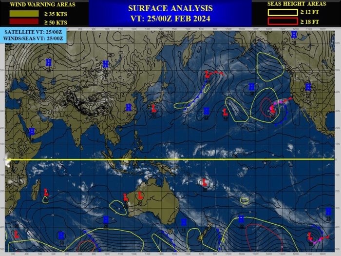 Remnants of TC 16S(ELEANOR)//Overland Remnants of TC 14P(LINCOLN)// Invest 98P//10 Day ECMWF Storm Tracks// 2503utc