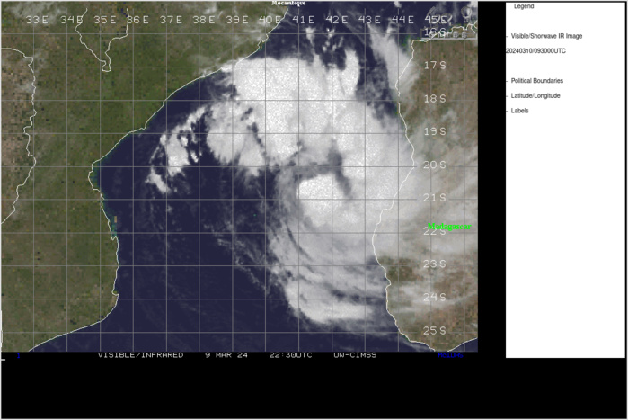 INVEST 90S & INVEST 91S : Tropical Cyclone Formation Alert issued at 10/09UTC