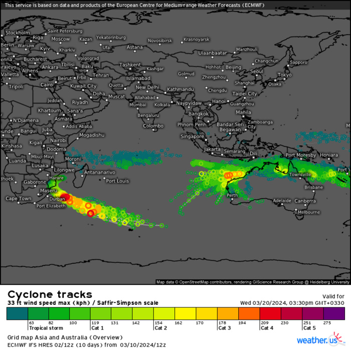 TC 17S(FILIPO) intensifying next 24H//INVEST 91S likely to develop next 48H// 1100utc updates