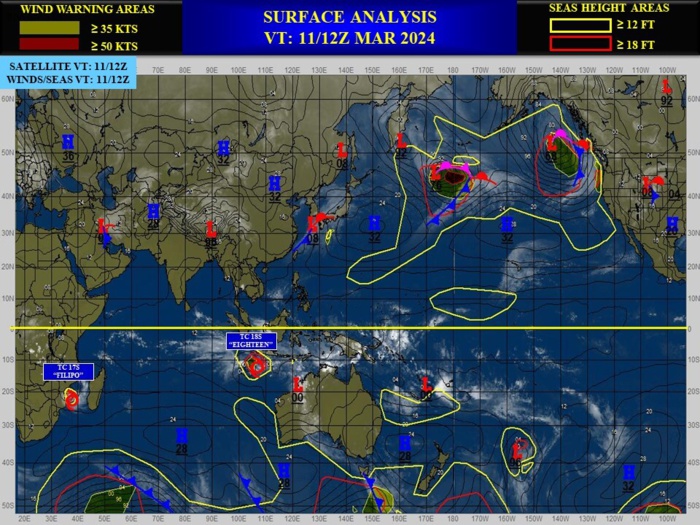 TC 17S(FILIPO) intensifying next 24H//INVEST 91S likely to develop next 48H// 1100utc updates