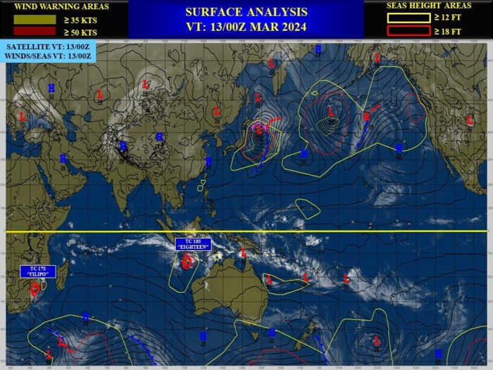 TC 17S(FILIPO) to peak again within 24h//TC 18S to intensify steadily next 5 days//INVEST 94S//INVEST 93P//3 Week Tropical Cyclone Formation Probability//1315utc 