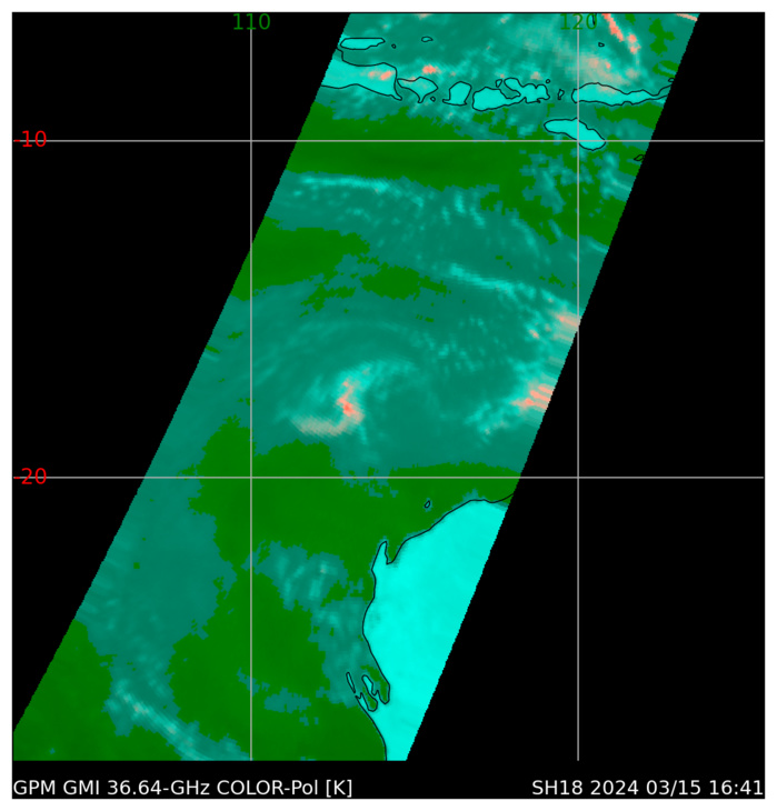 TC 18S struggling but forecast to intensify a bit after 24h// TC 19P to intensify over the GOC next 36/48h// 15/21UTC TC 18S struggling but forecast to intensify a bit after 24h// TC 19P to intensify over the GOC next 36/48h// 15/21UTC