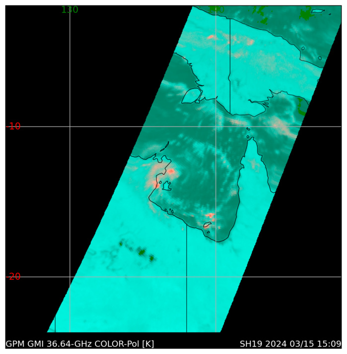 TC 18S struggling but forecast to intensify a bit after 24h// TC 19P to intensify over the GOC next 36/48h// 15/21UTC TC 18S struggling but forecast to intensify a bit after 24h// TC 19P to intensify over the GOC next 36/48h// 15/21UTC