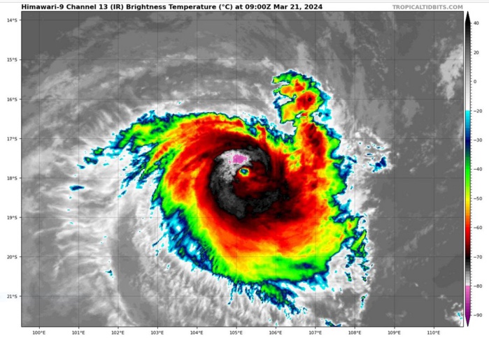 TC 18S(NEVILLE) +45 knots last 24H may reach CAT 3 US within 24H//ECMWF 10 Day Storm Tracks//2109utc TC 18S(NEVILLE) +45 knots last 24H may reach CAT 3 US within 24H//ECMWF 10 Day Storm Tracks//2109utc