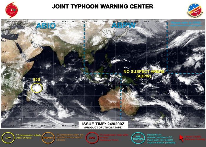 JTWC IS ISSUING 3HOURLY SATELLITE BULLETINS ON THE REMNANTS OF TC 18S(NEVILLE) JTWC IS ISSUING 3HOURLY SATELLITE BULLETINS ON THE REMNANTS OF TC 18S(NEVILLE)