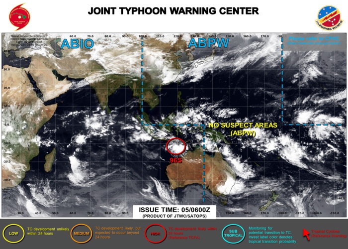 JTWC IS ISSUING 3HOURLY SATELLITE BULLETINS ON INVEST 96S JTWC IS ISSUING 3HOURLY SATELLITE BULLETINS ON INVEST 96S
