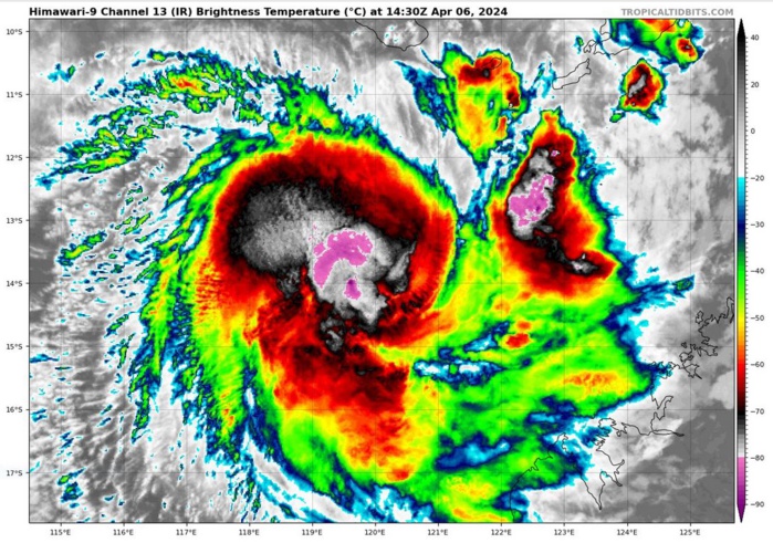 TC 21S(OLGA) intensifying and peaking within 24H may reach CAT 2 US// ECMWF 10 Day Storm Tracks, 0615utc