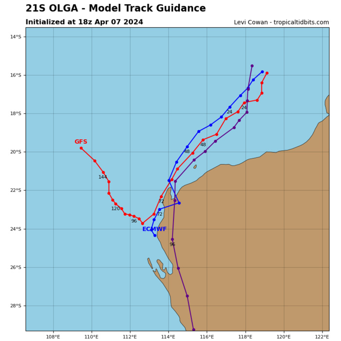 MODEL DISCUSSION: NUMERICAL WEATHER PREDICTION MODELS ARE IN OVERALL GOOD AGREEMENT WITH AN EVEN BUT INCREASINGLY WIDENING SPREAD TO 355NM BY TAU 96, LENDING MEDIUM CONFIDENCE TO THE JTWC TRACK FORECAST.