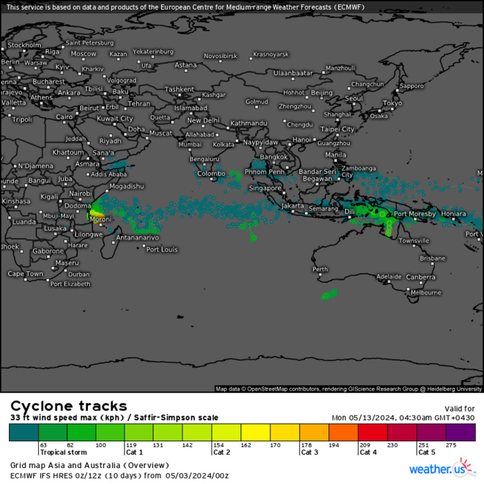 TC 23S(HIDAYA) peaked at 80 knots/CAT 1 US A NEW RECORD AS THE MOST INTENSE TC IN THIS REGION//0315utc