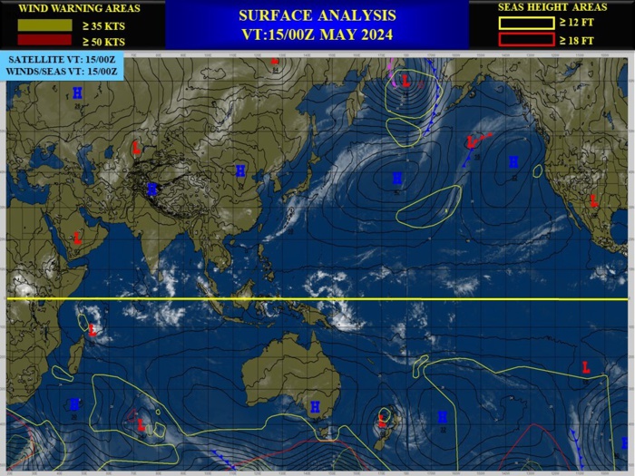 INVEST 93W// INVEST 92S// 10 Day ECMWF Storm Tracks// 3 Week TC Formation Probability// 1503utc