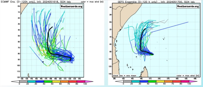TC 24S(IALY) intensifying a bit//INVEST 93W//INVEST 93S// ECMWF 10 Day Storm Tracks//1706utc TC 24S(IALY) intensifying a bit//INVEST 93W//INVEST 93S// ECMWF 10 Day Storm Tracks//1706utc