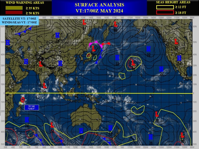 TC 24S(IALY) intensifying a bit//INVEST 93W//INVEST 93S// ECMWF 10 Day Storm Tracks//1706utc