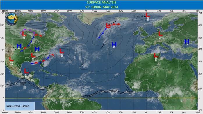 TC 24S(IALY) peaks as a strong tropical storm// INVEST 93S// INVEST 93W// ECMWF 10 Day Storm Tracks// 1906utc