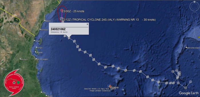 INVEST 93W TCFA// TC 24S(IALY) peaked at Typhoon Intensity//INVEST 99B//TC 25S short-lived//10 Day ECMWF Storm Tracks// 3 Week TC Formation Probability//2215utc 