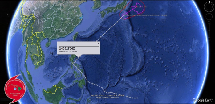 TD 02W(MALIKSI) making landfall//01W(EWINIAR) extratropical//INVEST 94S// ECMWF 10 Day Strom Tracks//3115utc